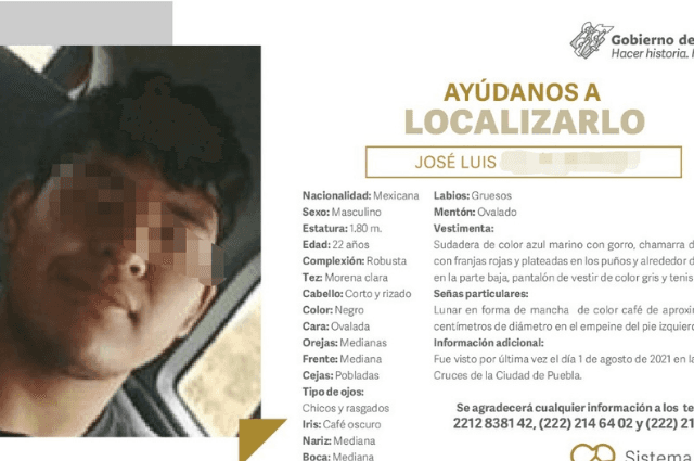 Hallan muerto a joven luego de 3 días desaparecido en Puebla