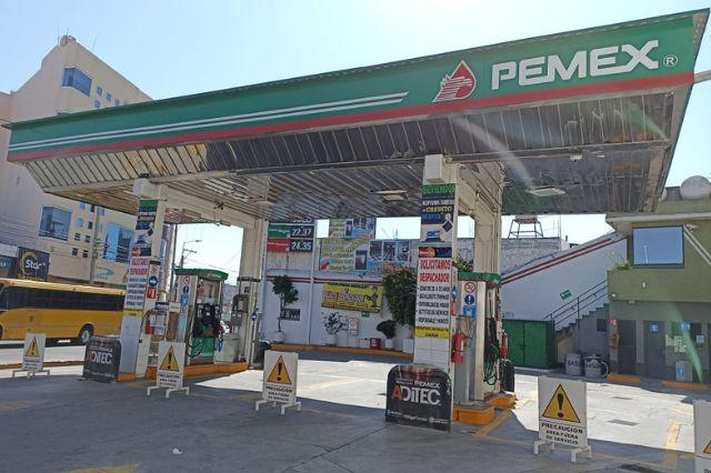 Desabasto de gasolina ya afecta algunas estaciones de Texmelucan