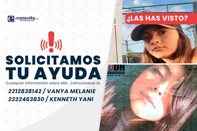 Buscan a dos adolescentes desaparecidas en Puebla
