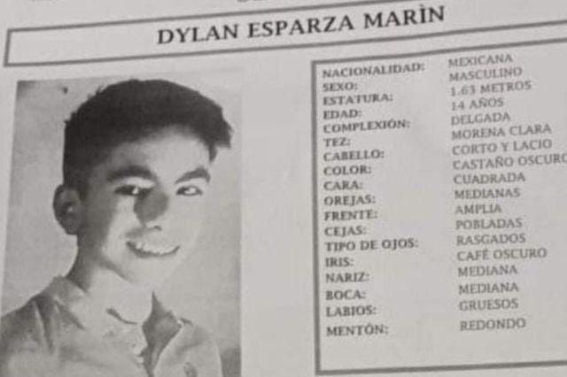 Buscan a Dylan Esparza Marín de 14 años en Tepeaca