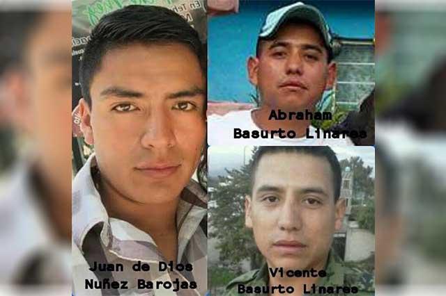 Buscan a dos militares y un civil desaparecidos en el Triángulo Rojo
