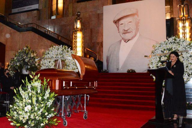 Ignacio López Tarso recibe homenaje póstumo en Bellas Artes