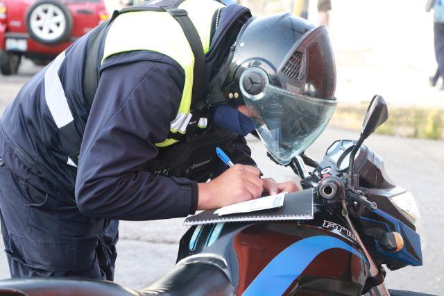 SSC asegura 62 motocicletas por falta de documentación