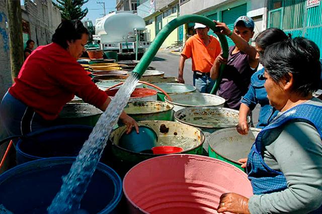 Deuda con la CFE deja sin agua a 30 mil habitantes de Canoa