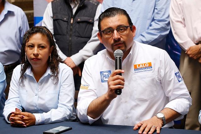 Mano de Regordosa en elección interna del PAN, acusa Alcántara