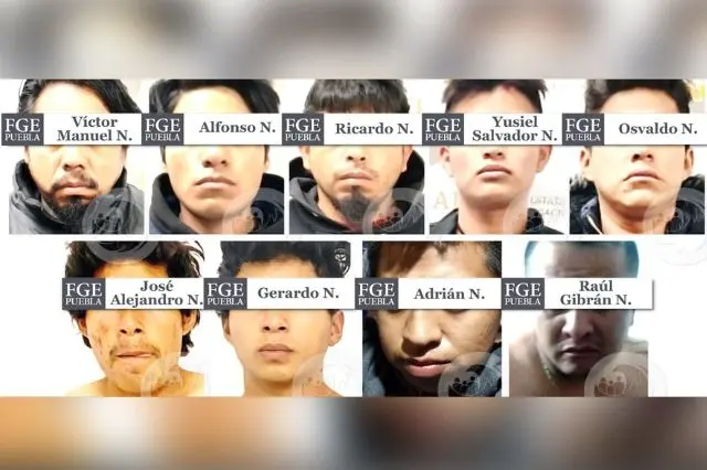 Ejecutados en Tehuacán: aseguran a nueve presuntos implicados
