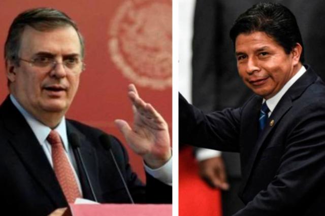 El presidente de Perú no solicitó asilo a México: Ebrard