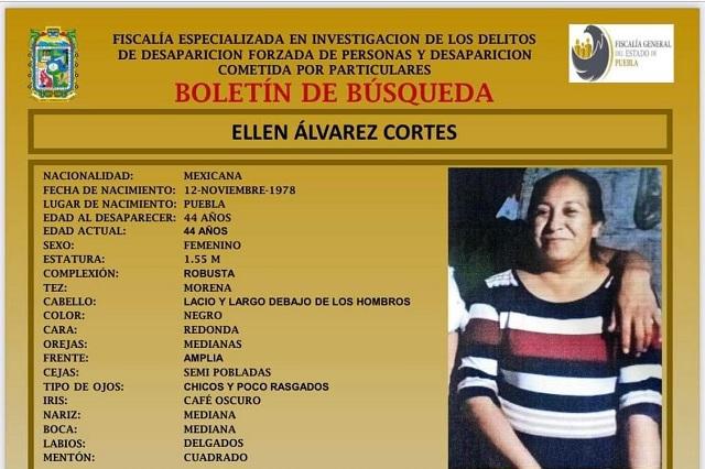 Con brigadas buscan a madre desaparecida en Huixcolotla