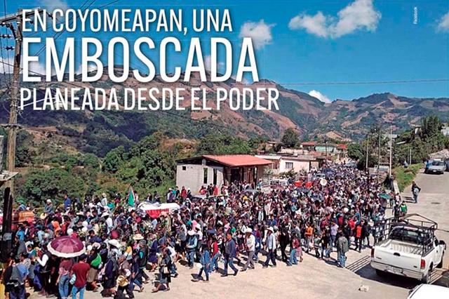 En Coyomeapan, una emboscada planeada desde el poder