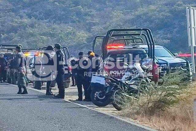 En carretera Puebla-Oaxaca hallan a mujer sin vida con el tiro de gracia