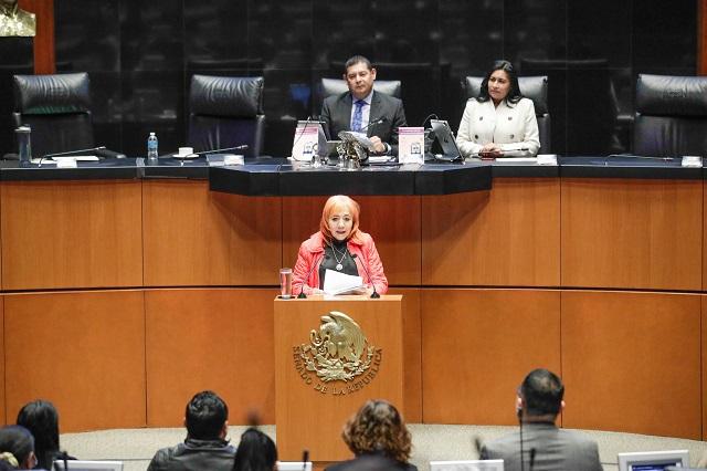 Rosario Piedra en el Senado: “CNDH subordinada a AMLO”, acusan