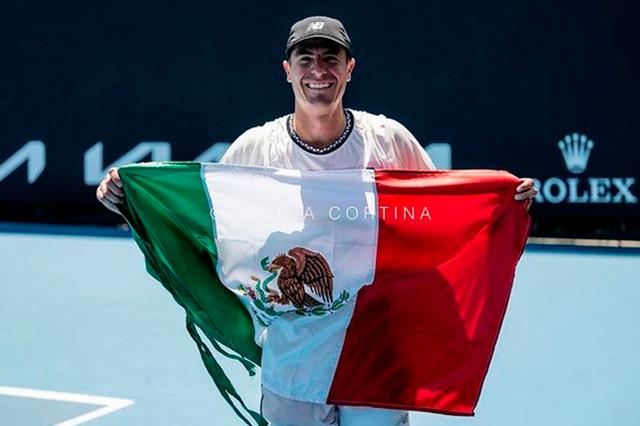 Ernesto Escobedo representará a México en el Australian Open