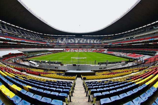 Estadio Azteca va con 100% de aforo pese a repunte covid en CDMX