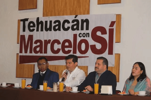 Estado de Puebla: candidatean a Marcelo Ebrad en Ajalpan y Tehuacán