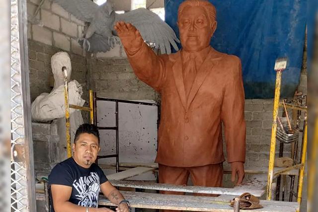 Estatua de Barbosa mide 2.5 metros, es de resina y esto cuesta