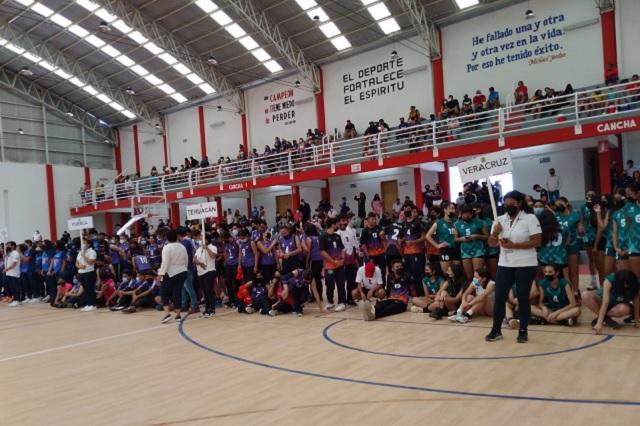 Inauguran el Macro Regional de Voleibol en Tehuacán