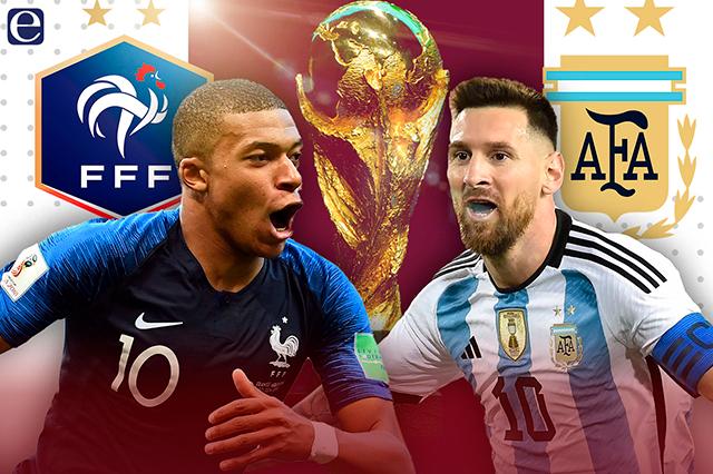 Francia y Argentina; protagonistas de la final del Mundial de Qatar 2022