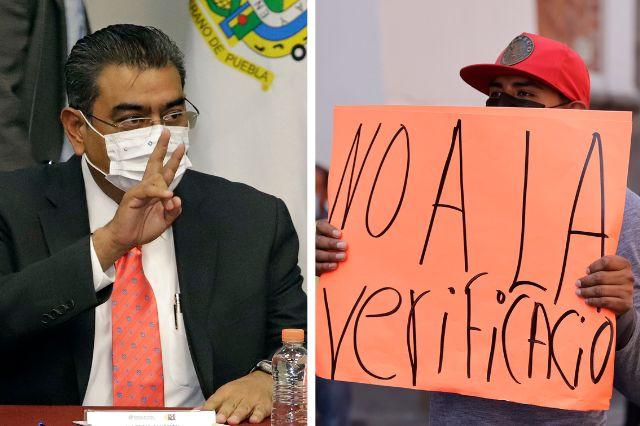 Céspedes: No doblaremos la mano en verificación vehicular en Puebla