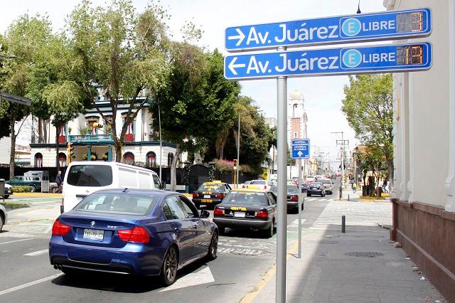 Gobierno de la ciudad recauda 5.6 mdp con parquímetros en Puebla