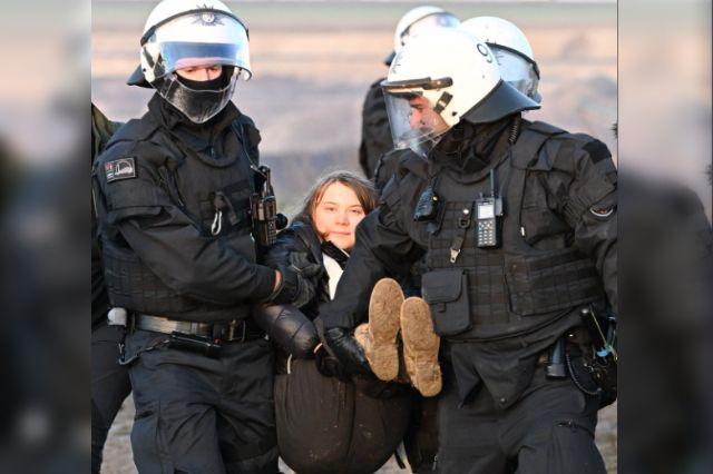 Greta Thunberg: por qué fue detenida por la policía en Alemania (video)