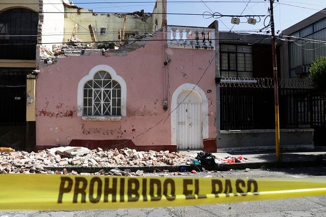 Habrá nuevo dictamen de inmuebles en Puebla por sismo en Michoacán