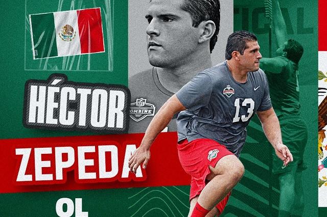 Mexicano Héctor Zepeda es nuevo prospecto de la NFL