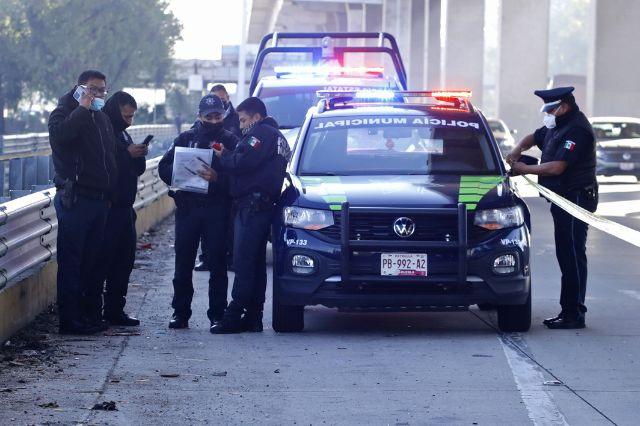 Hombre muere atropellado en la autopista México-Puebla 