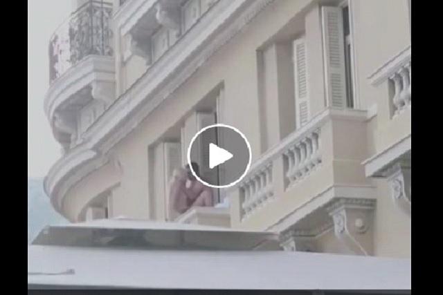 VIDEO: Graban a pareja teniendo sexo en balcón de lujoso hotel de Mónaco