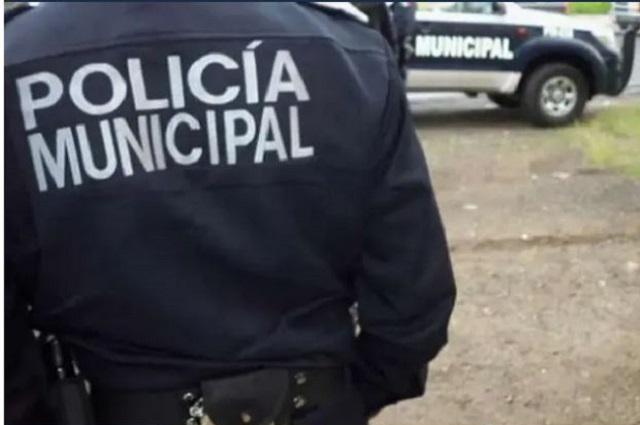 Huachigaseros agreden a policías en Amozoc