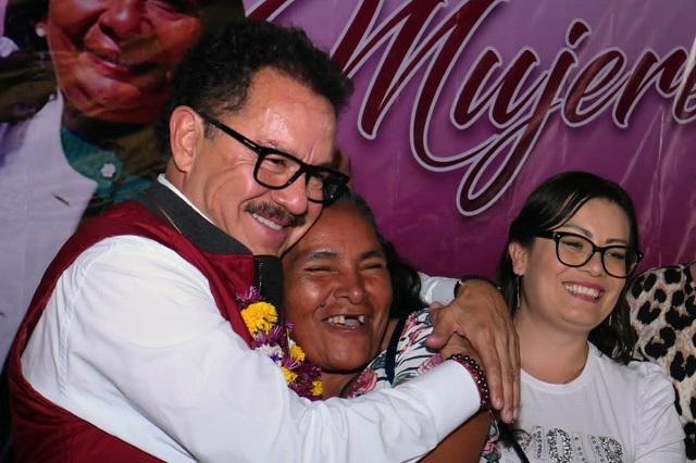 Ignacio Mier en Tehuacán: “a la mujer se le ama, respeta y se le empodera”