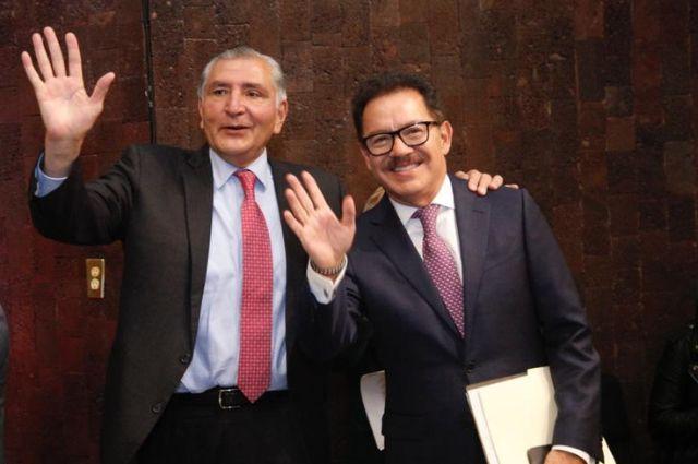 Ignacio Mier y Jucopo se reúnen con secretario de Gobernación