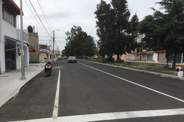 En San Manuel protestan contra ciclovía y exigen reubicarla
