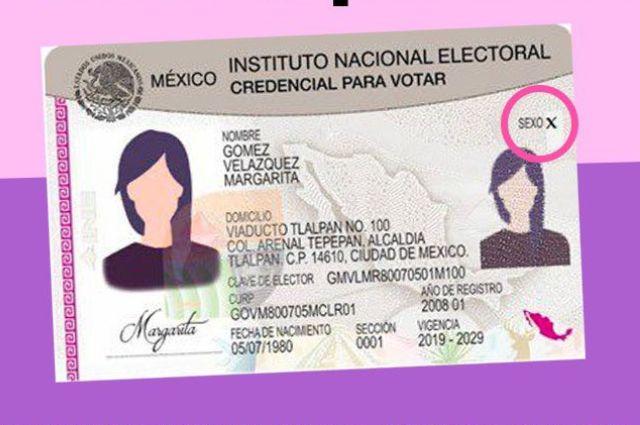 INE avala credencial de elector para personas no binarias