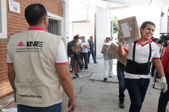 Registra INE 10 asaltos a su personal en municipios de Puebla