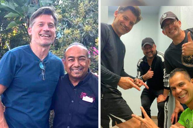 Jaime Lannister en Puebla: Nikolaj Coster de Game of Thrones visita Atlixco