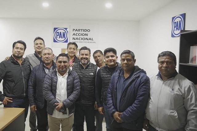 Jesús Zaldívar se reúne con presidentes auxiliares de Puebla