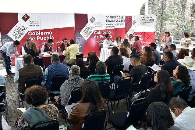 Recibe Barbosa 312 peticiones en Jornada de Atención Ciudadana