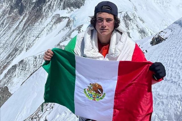 Diego Martínez, el mexicano más joven en conquistar el Everest