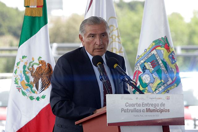 López Obrador respalda trabajo del gobernador Céspedes: Adán Augusto