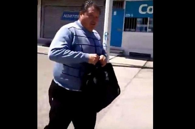 #LordNalgadas Mujer exhibe en video al sujeto que la tocó y amenazó