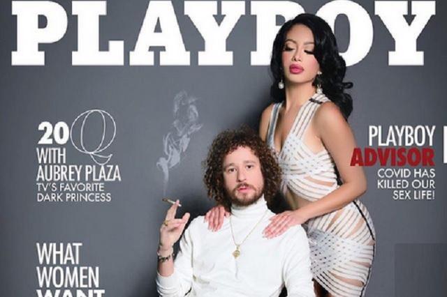 Fumando marihuana, Luisito Comunica aparece en portada de Playboy