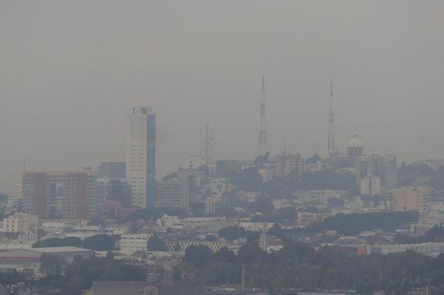 Mala calidad del aire en Puebla rebasa las 15 horas continuas