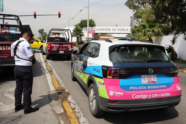 Mañana de lunes y asaltos a transporte público en Puebla