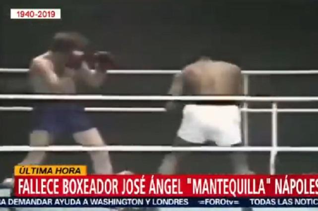 Muere exboxeador Mantequilla Nápoles a los 79 años de edad
