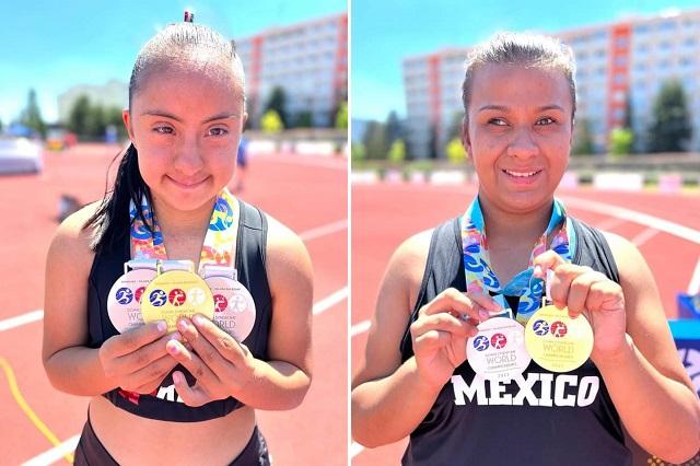 Poblanas suman oros para México en Mundial de Atletismo