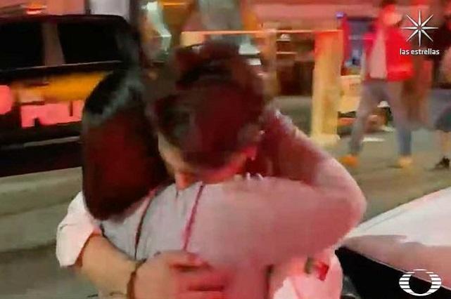Video: Sobrevive al colapso de la Línea 12 del Metro y captan abrazo con su madre