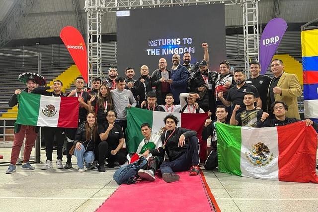 México conquista 16 medallas en Campeonato de Artes Marciales Mixtas
