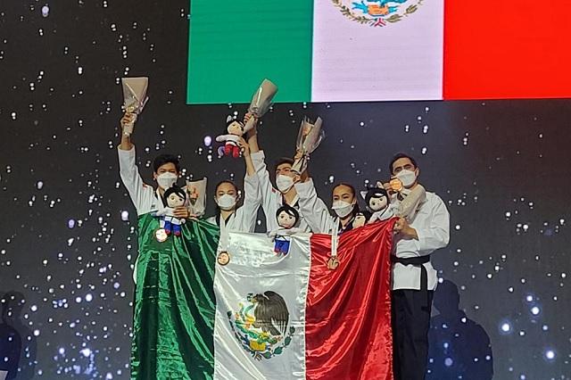 México se lleva cuatro bronces en Campeonato Mundial de Taekwondo