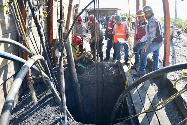 Mineros en Coahuila fueron inscritos al IMSS tras derrumbe