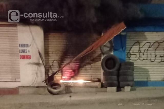 Muere talachero por incendio de su local en colonia Santa Lucía